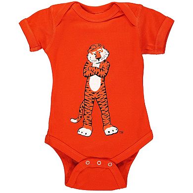 Infant Orange Auburn Tigers Big Logo Bodysuit