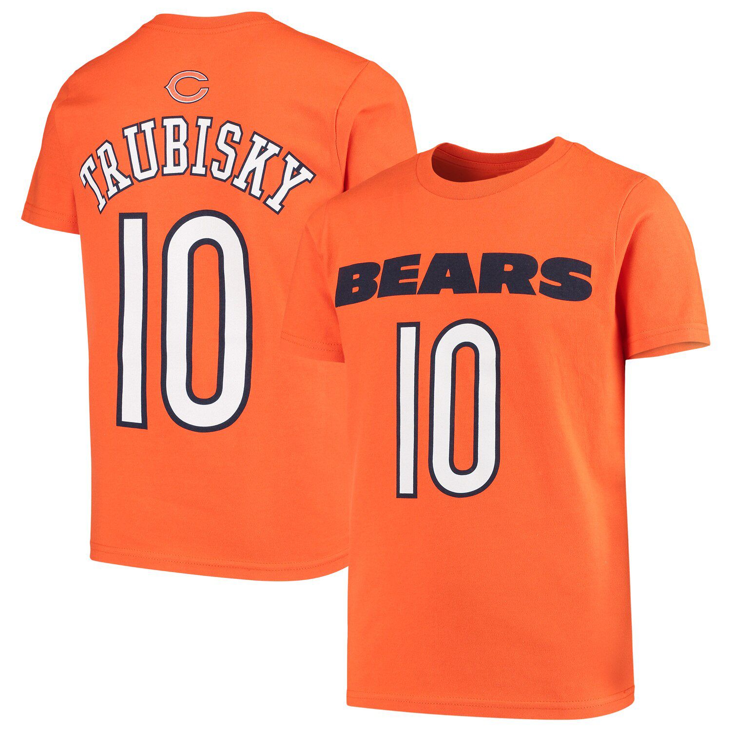 mitchell trubisky orange jersey