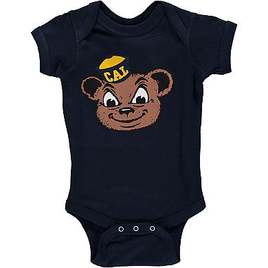 Infant Navy Cal Bears Big Logo Bodysuit