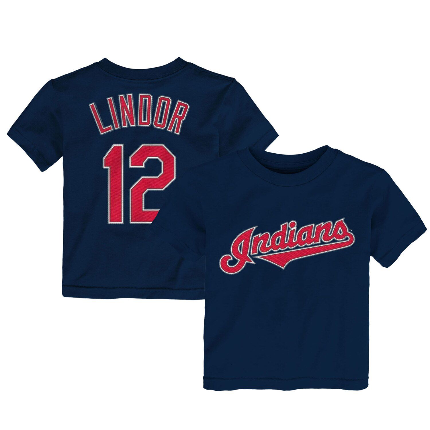 francisco lindor navy jersey