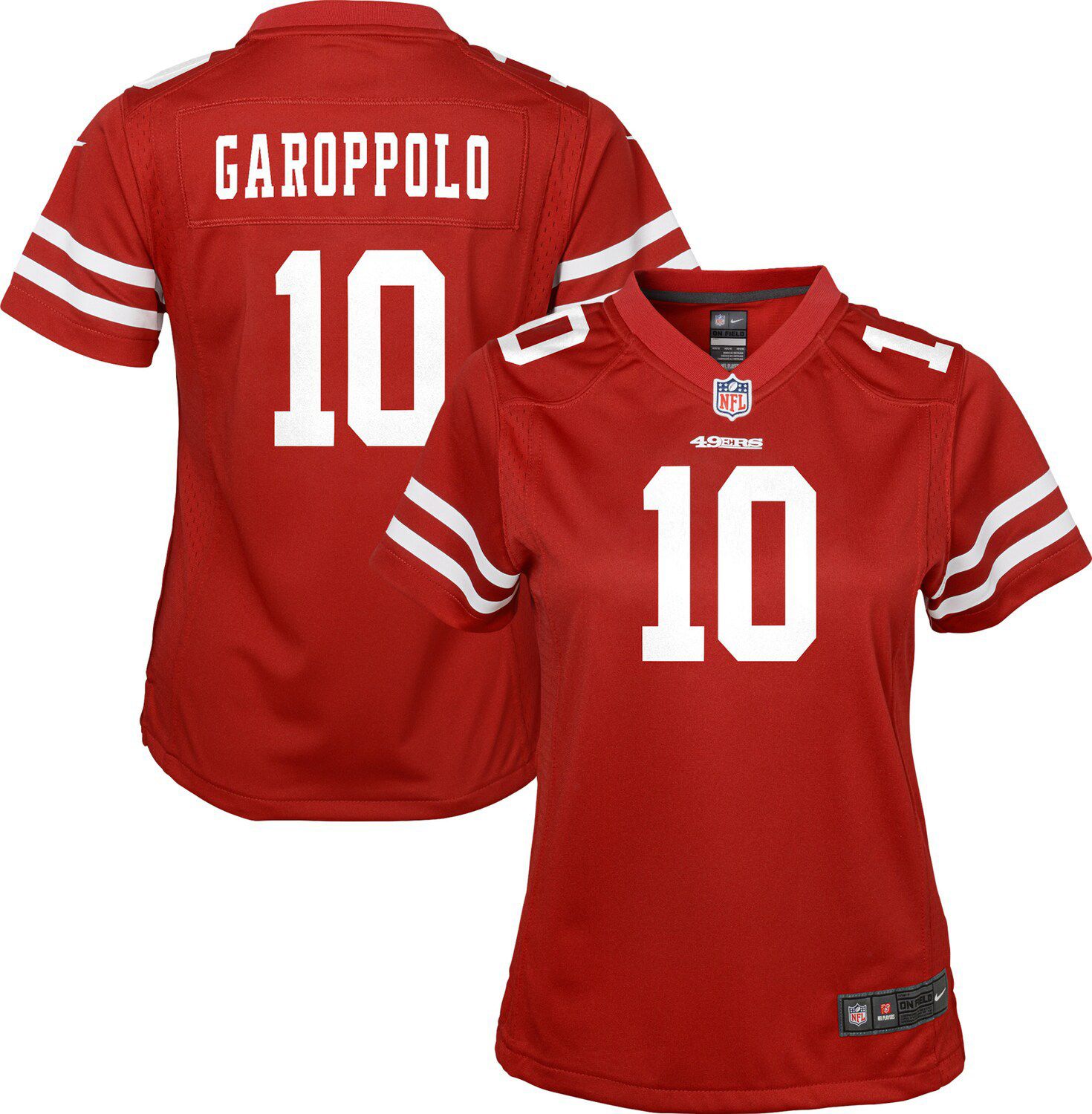 49ers game jersey