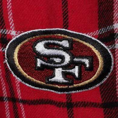 Men's Concepts Sport Scarlet San Francisco 49ers Ultimate Plaid Flannel Pajama Pants