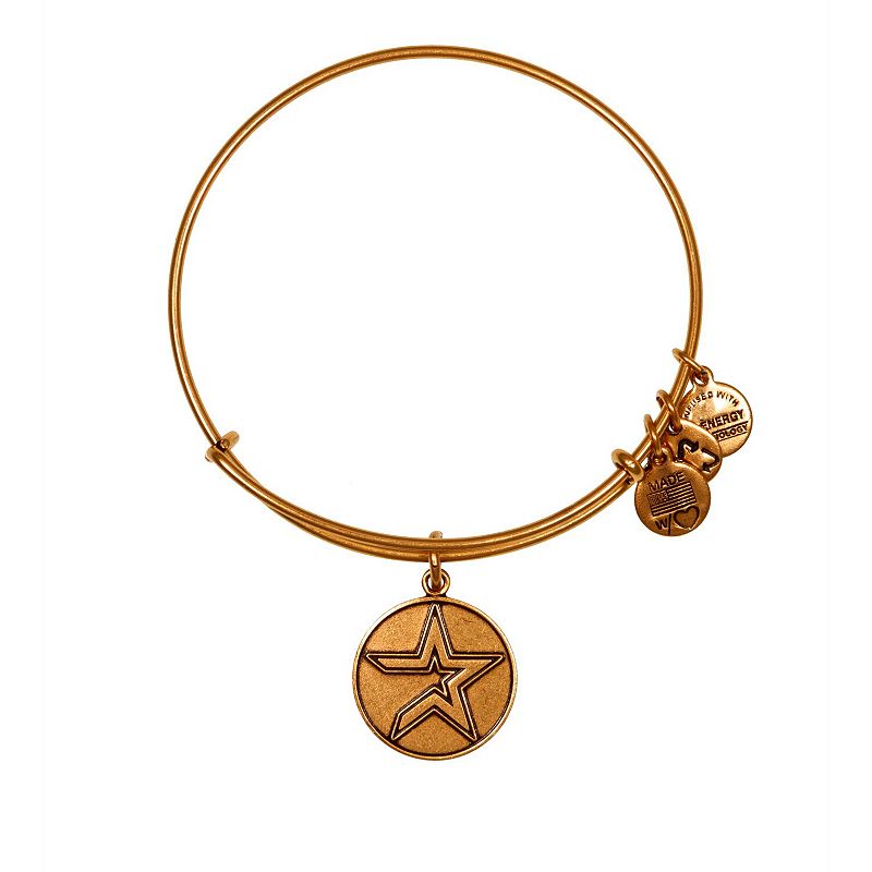 UPC 886787072337 product image for Women's Alex and Ani Gold Houston Astros Cap Logo Bracelet | upcitemdb.com