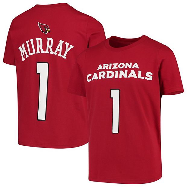 Youth Kyler Murray Cardinal Arizona Cardinals Mainliner Player Name &  Number T-Shirt