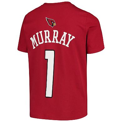 Youth Kyler Murray Cardinal Arizona Cardinals Mainliner Player Name & Number T-Shirt