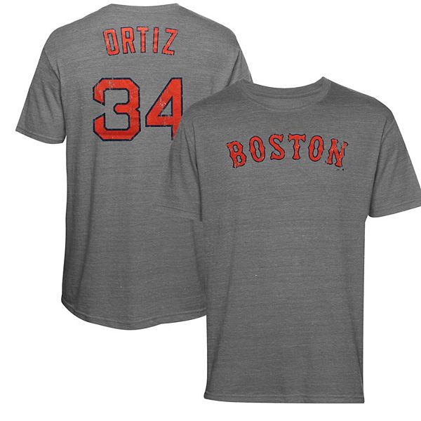 Men's Boston Red Sox David Ortiz Majestic Home White Official Cool