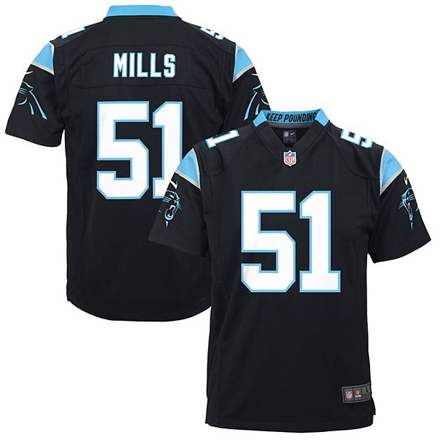 Unisex Mesh Carolina Panthers Jersey White, XL