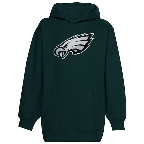 Philadelphia Eagles Youth Primary Logo Fleece Hoodie Sweatshirt