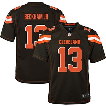 Men's Nike Odell Beckham Jr Brown Cleveland Browns NFL 100 Vapor