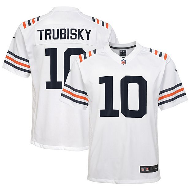 Youth Nike Mitchell Trubisky White Chicago Bears 2019 Alternate Classic  Game Jersey