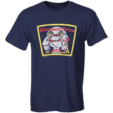 Minnesota Twins Youth Cooperstown T-Shirt - Navy Blue