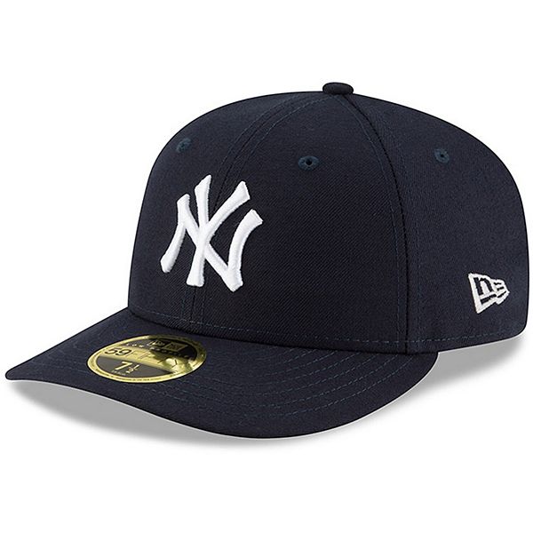 Men S New Era Navy New York Yankees Authentic Collection On Field Low Profile Game 59fifty Fitted Hat