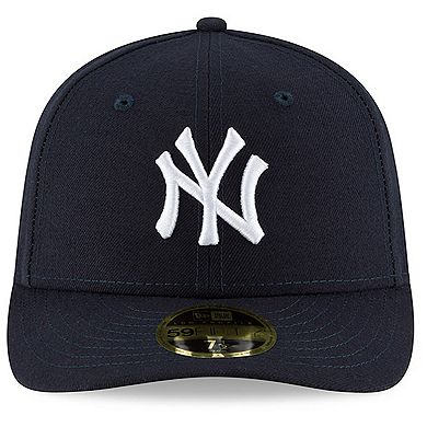 Men's New Era Navy New York Yankees Authentic Collection On Field Low Profile Game 59FIFTY Fitted Hat