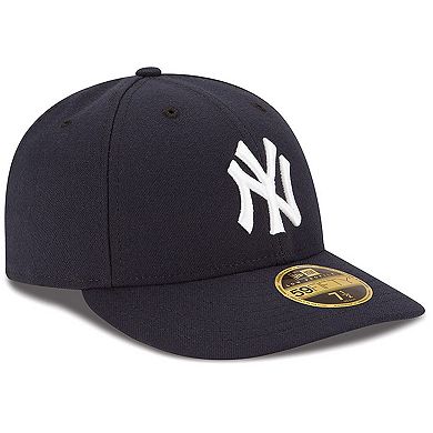 Men's New Era Navy New York Yankees Authentic Collection On Field Low Profile Game 59FIFTY Fitted Hat