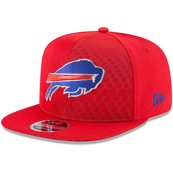 Men's New Era Red Buffalo Bills 2017 Color Rush 9FIFTY Snapback