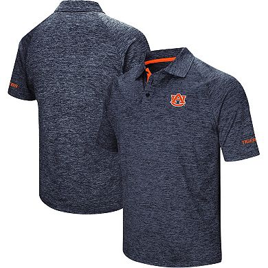 Men's Colosseum Navy Auburn Tigers Down Swing Polo