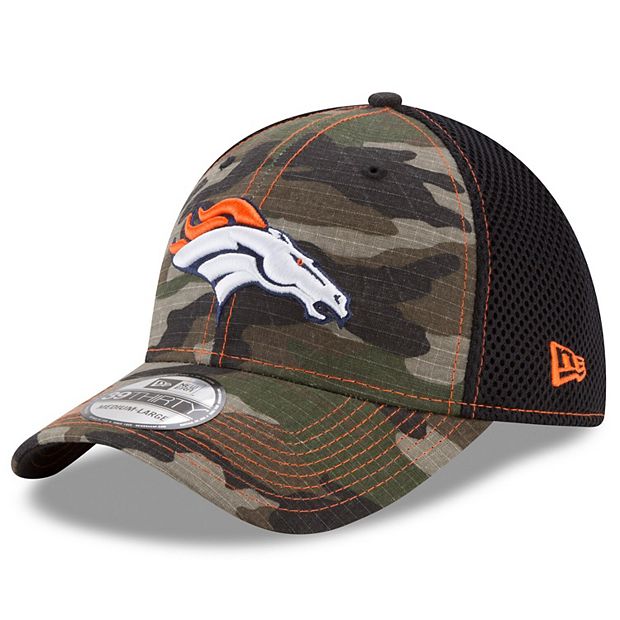 Men's New Era Camo Denver Broncos Woodland 59FIFTY Fitted Hat