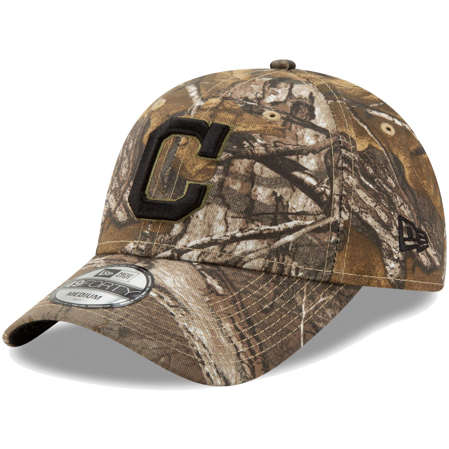 camo indians hat