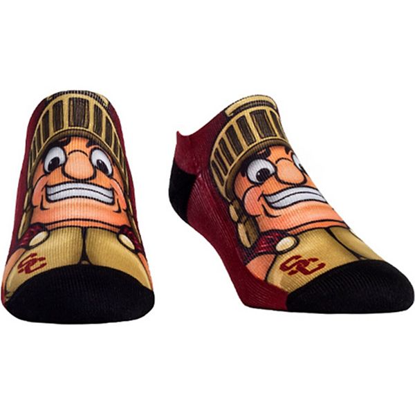 Men s Rock Em Socks USC Trojans Mascot Low Ankle Socks