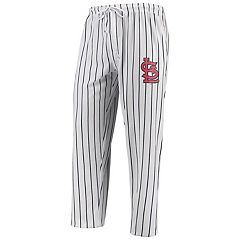 Mens MLB Team Apparel ST LOUIS CARDINALS Pajamas Pajama Top RED –