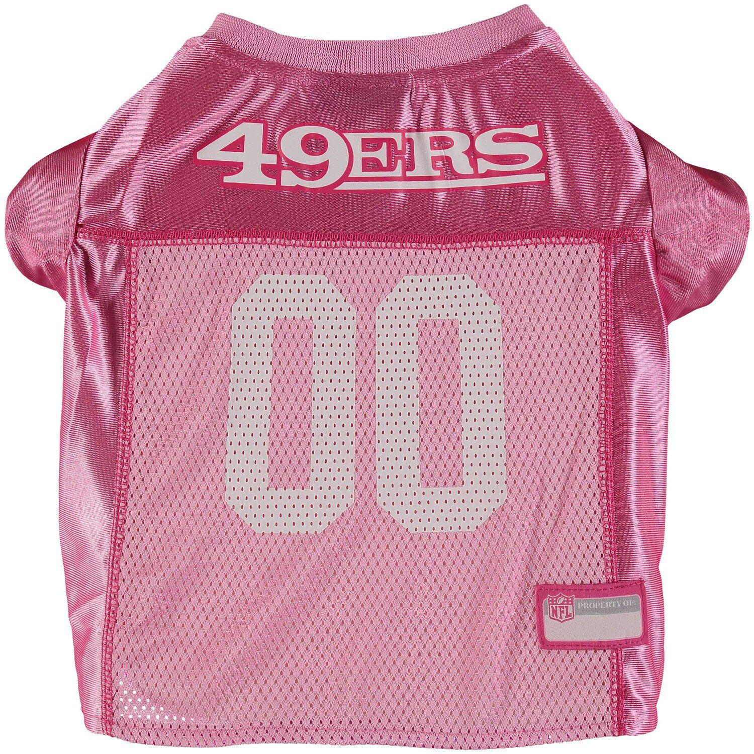 pink 49ers jersey