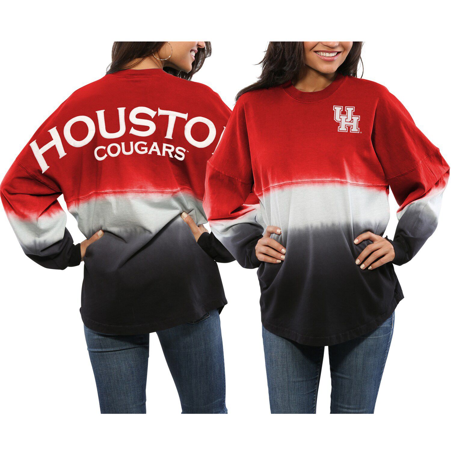 red shirt long sleeve women's