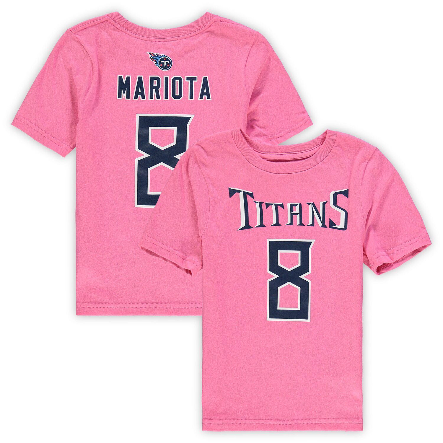 Marcus Mariota Pink Tennessee Titans 