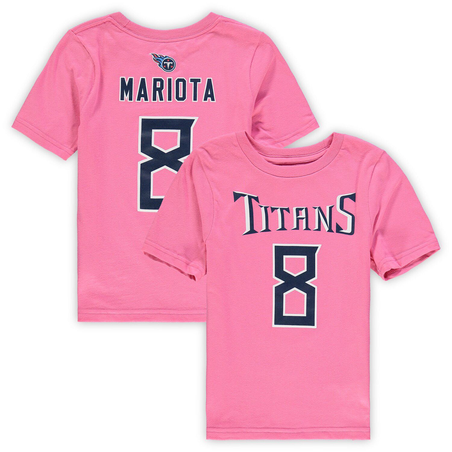 Outerstuff NFL Toddler Girls Tennessee Titans Marcus Mariota #8 Player Jersey