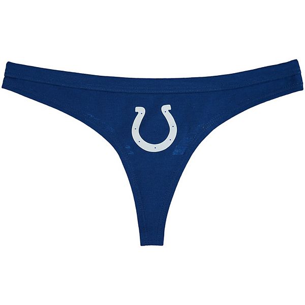 Women s Concepts Sport Royal Indianapolis Colts Solid Logo Thong