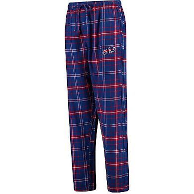 Men's Concepts Sport Royal Buffalo Bills Ultimate Plaid Flannel Pajama Pants