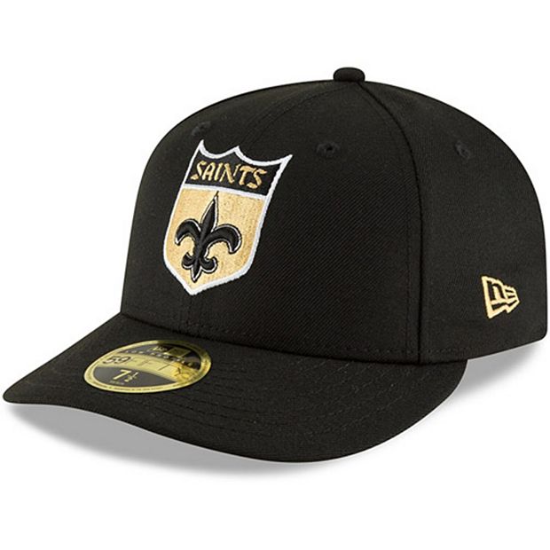 New Orleans Saints New Era Omaha Low Profile 59FIFTY Fitted Hat - White