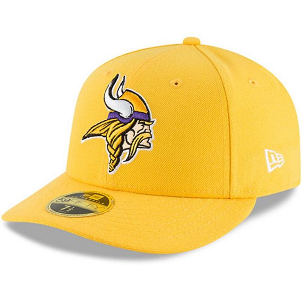 Men's New Era White Minnesota Vikings Historic Omaha Low Profile 59FIFTY  Fitted Hat