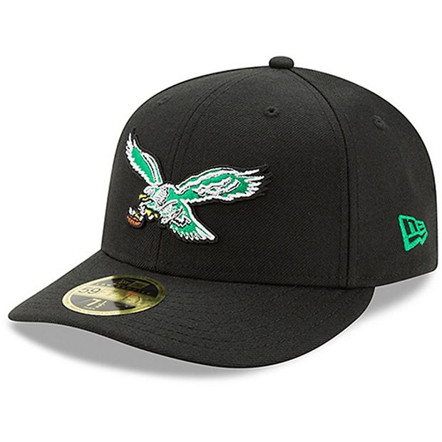 Men's New Era Black Philadelphia Eagles Classic 9FIFTY Trucker Snapback Hat