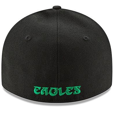 Men's New Era Black Philadelphia Eagles Omaha Low Profile 59FIFTY Hat - Classic