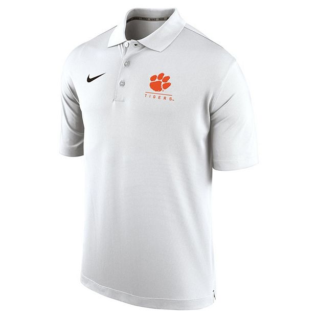 Clemson Tigers Nike Logo Performance Full-Zip Hoodie - White