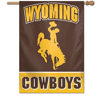 WinCraft Wyoming Cowboys 28" x 40" Logo Single-Sided Vertical Banner