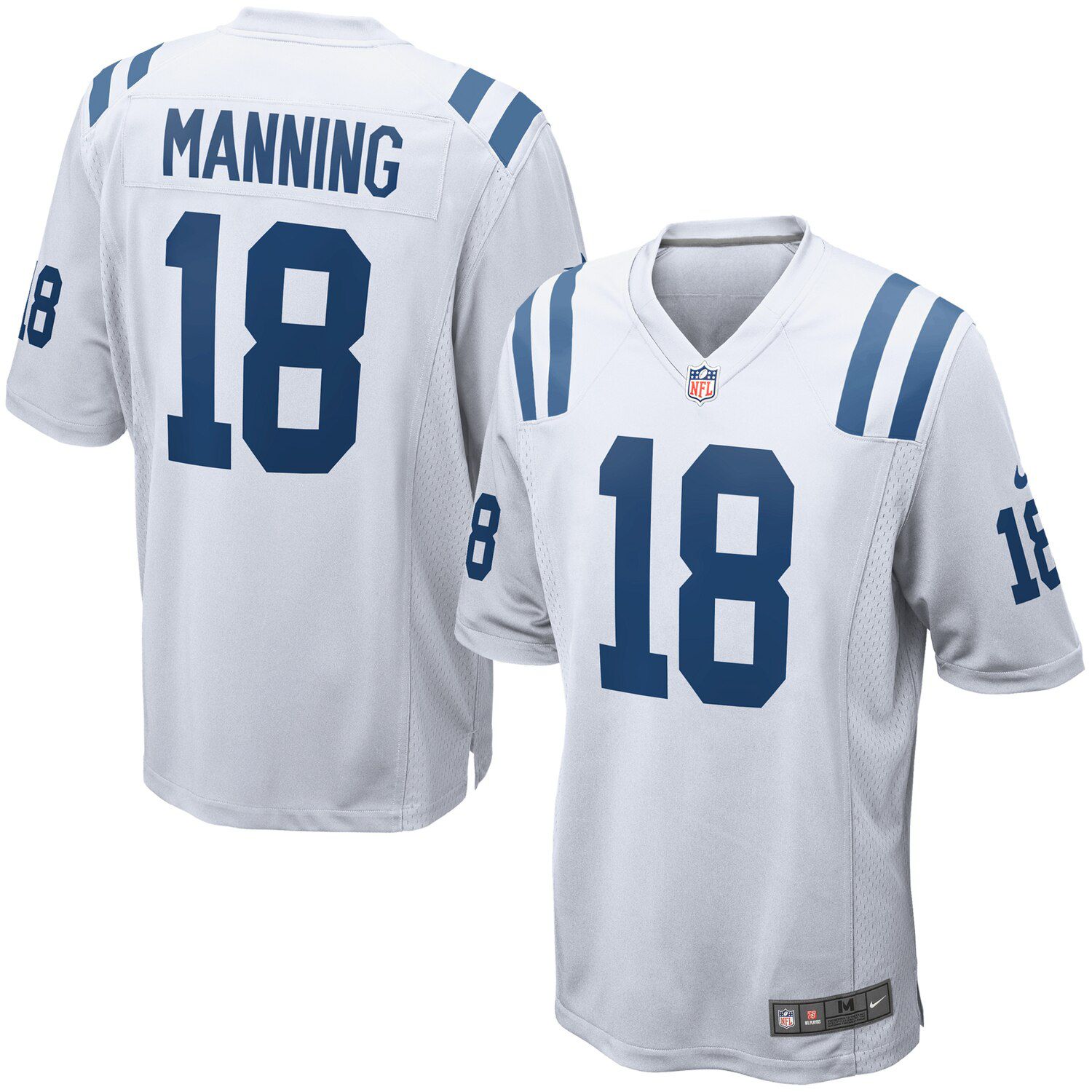 Peyton Manning White Indianapolis Colts 