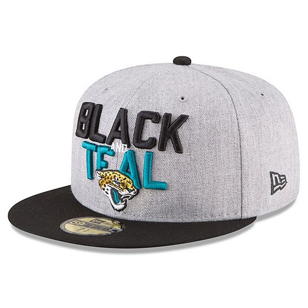 : NFL Jacksonville Jaguars Draft 5950 Cap, Teal, 6 7/8