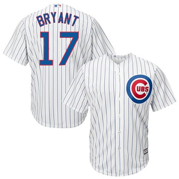 Men's Majestic Kris Bryant White Chicago Cubs Cool Base Player Jersey