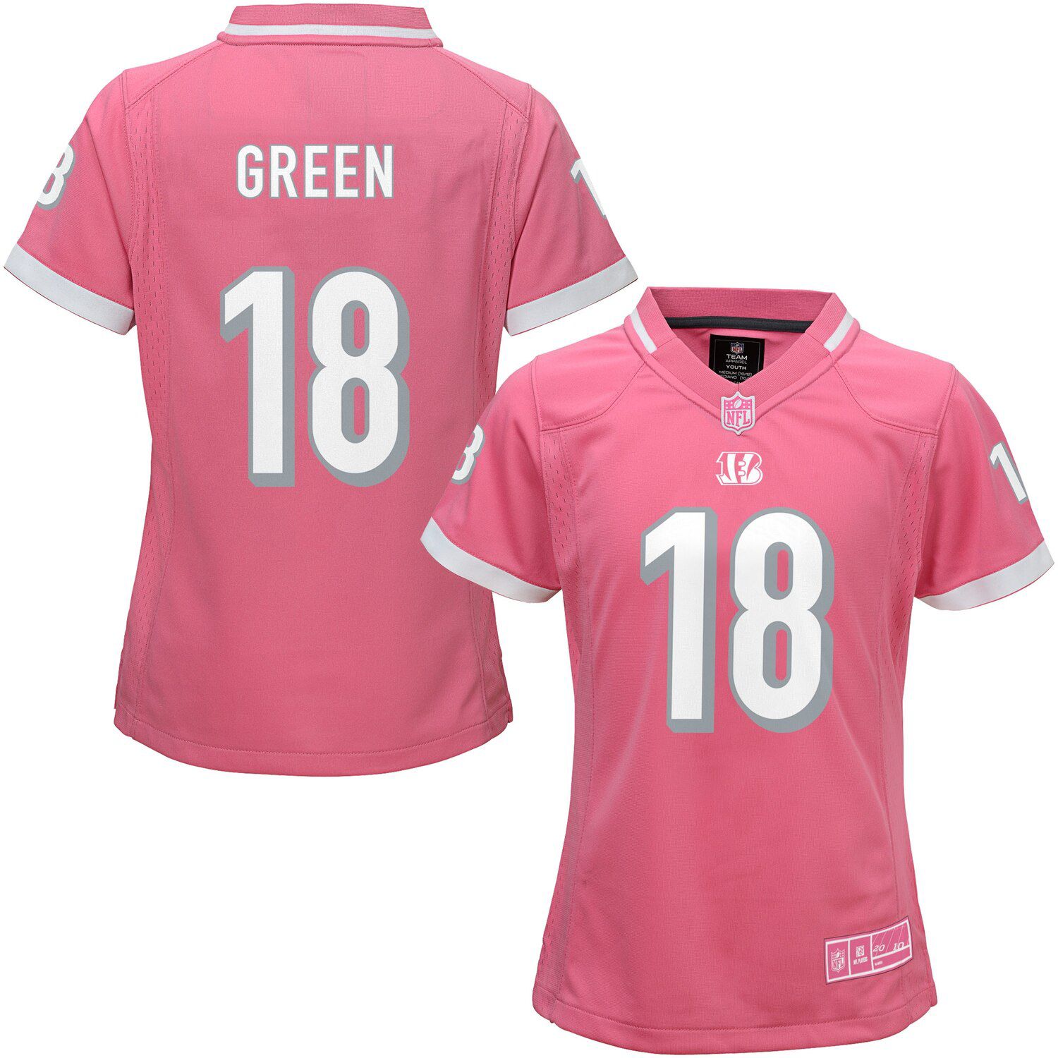 aj green youth jersey