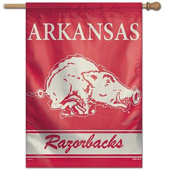WinCraft Arkansas Razorbacks 28" x 40" College Vault Single-Sided Vertical Banner