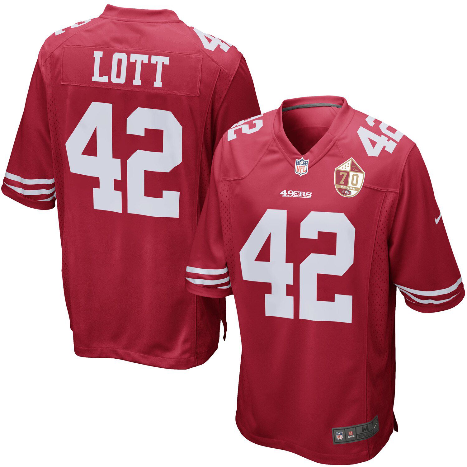 San Francisco 49ers Ronnie Lott jersey