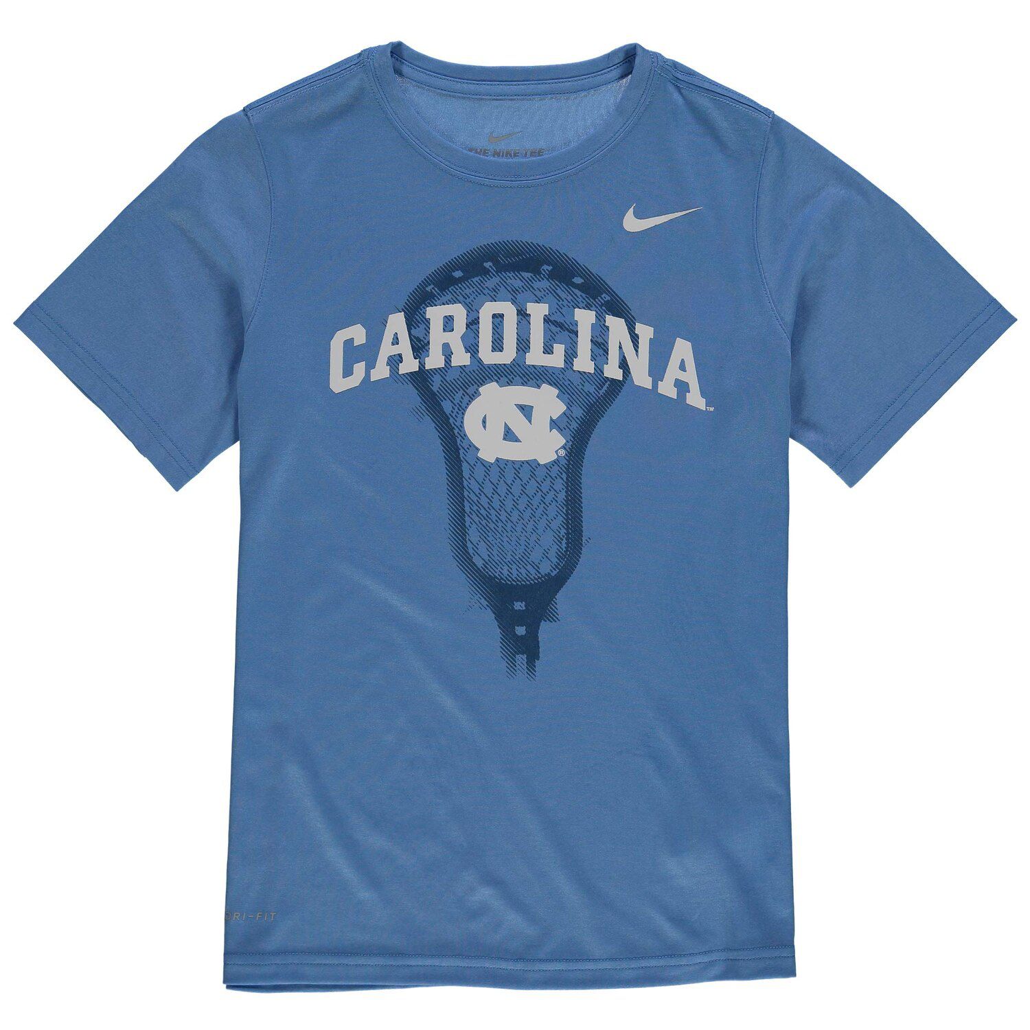 carolina blue dri fit shirt