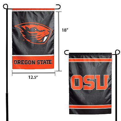 WinCraft Oregon State Beavers 12" x 18" Double-Sided Garden Flag