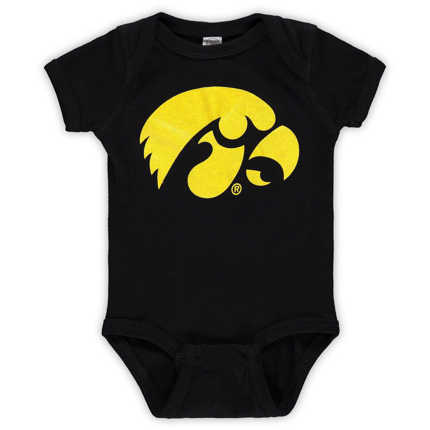Image for Unbranded Infant Black Iowa Hawkeyes Big Logo Bodysuit at Kohl's.