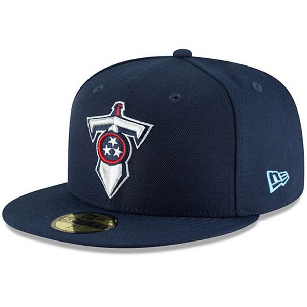 Men's New Era Navy Tennessee Titans Omaha 59FIFTY Fitted Hat
