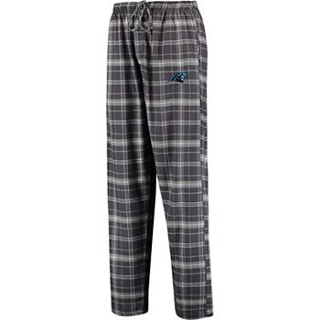 Concepts Sport Men's Charcoal Carolina Panthers Ultimate Plaid Flannel  Pajama Pants