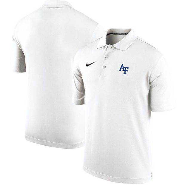 Men's Nike White Air Force Falcons Collegiate Varsity Performance Polo