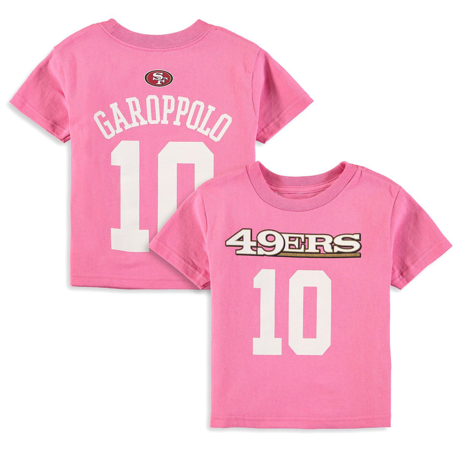 pink 49ers jersey