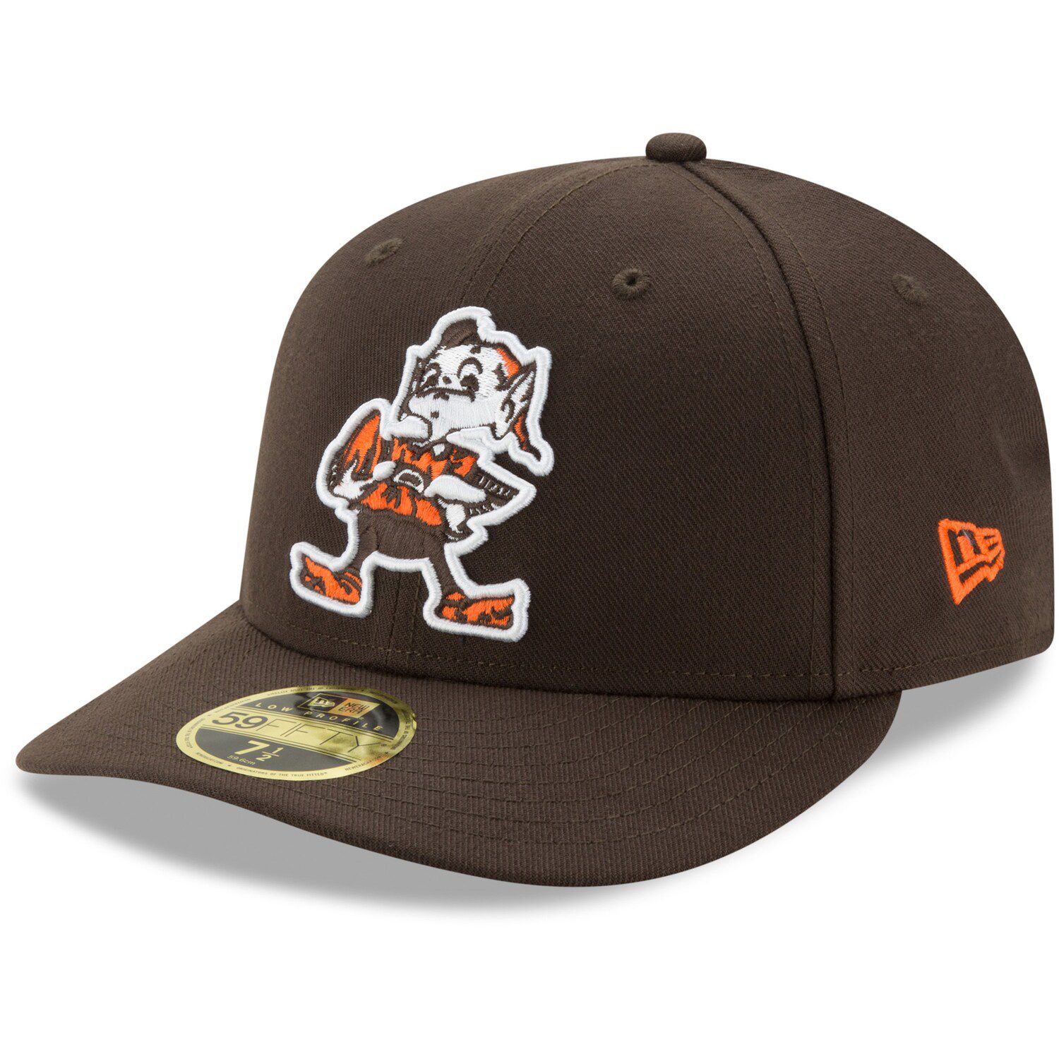 NEW ERA Cleveland Browns 2022 Sideline Brownie The Elf 39THIRTY Historic  Flex Hat